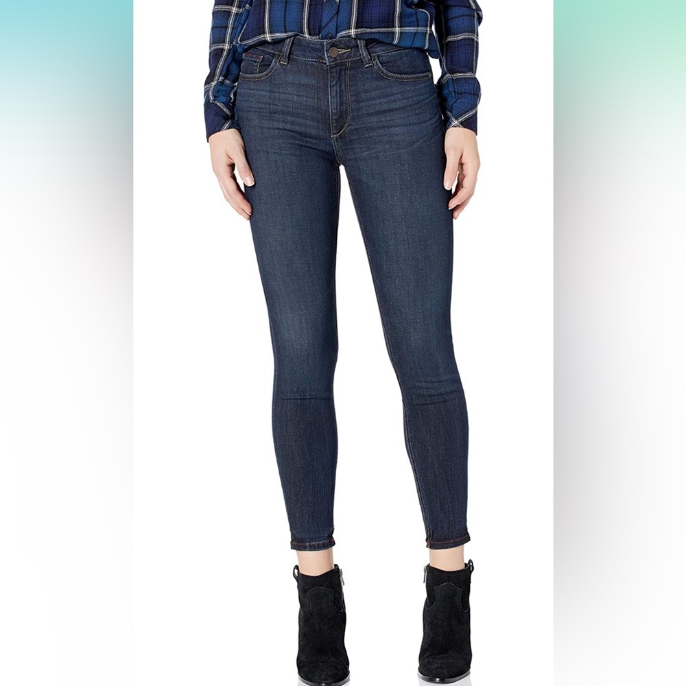 DL1961 Florence Ankle Mid-Rise Skinny in Mesquite - Picture 1 of 11